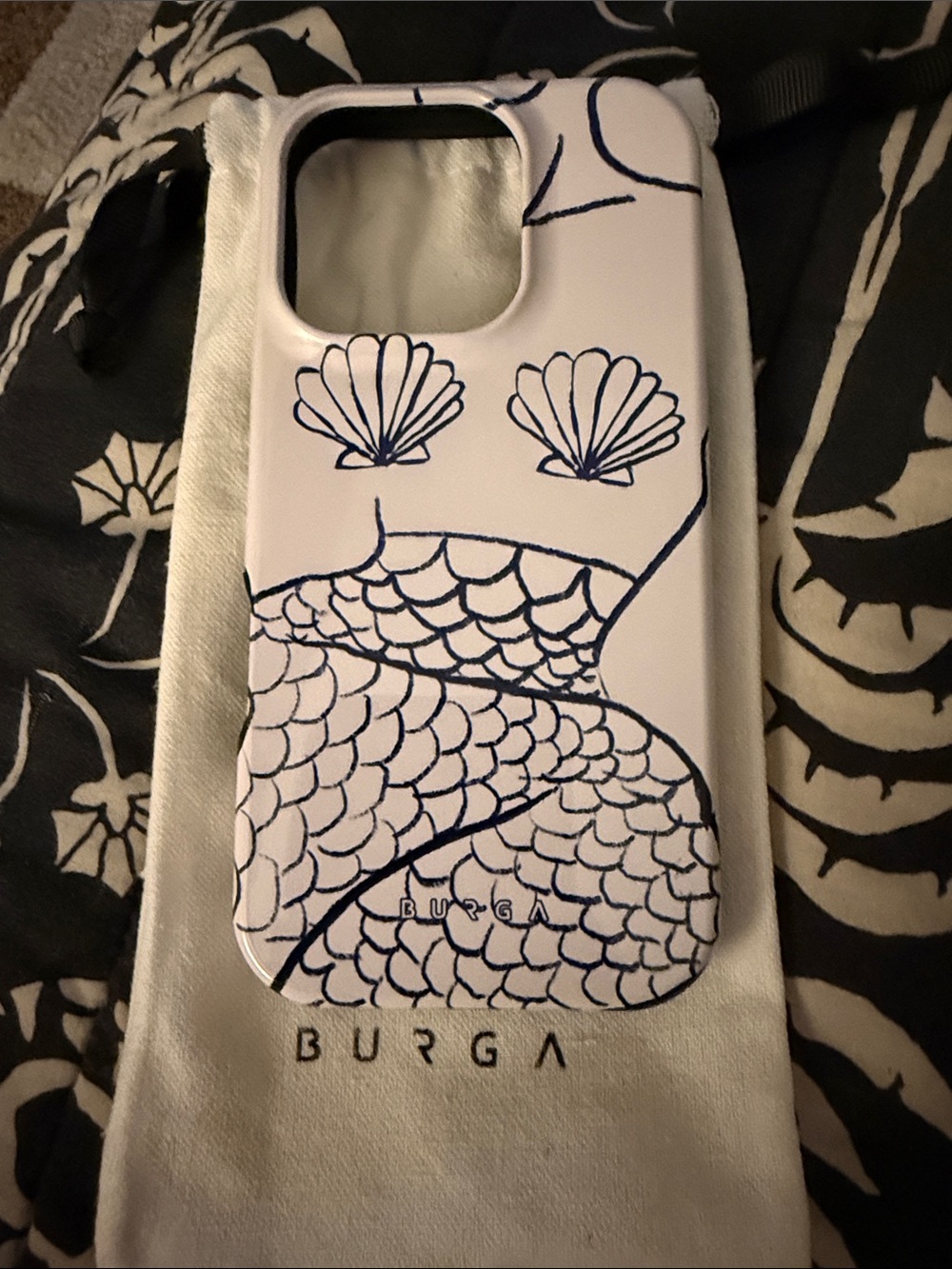 Burga brand new Mermaid Print 16 Pro iPhone case
